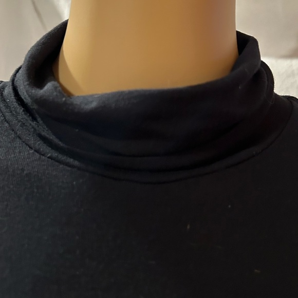 A New Day sleeveless black turtleneck shirt. Sz L - Picture 4 of 6